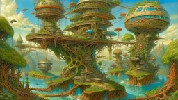 ecosysteme inspiré de Patrick Woodroffe