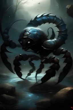 A vengeful Scorpio, while appearing serene on the surface, harbors a seething rage within. Their mind churns with plans to exact retribution, carefully considering the most effective means to achieve their desired outcome. --ar 9:16