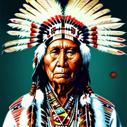 native American chief