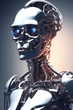 future, cyborg, terminator, brain, men