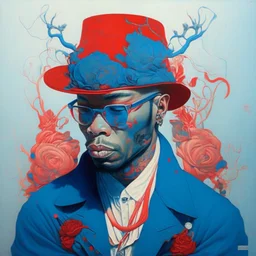 portrait of gangsta by james jean