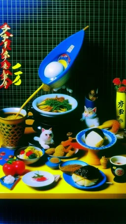 Japanese Food Ad 80s