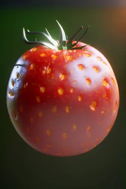 wet tomato, white background, realistic image, smooth, god rays, unreal engine 5, ray tracing, RTX, lumen lighting, ultra detail, volumetric lighting.