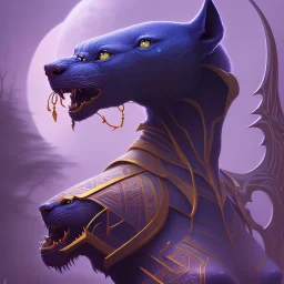 sango fantasy, fantasy magic, intricate, sharp focus, illustration, highly detailed, digital painting, concept art, matte, artgerm and paul lewin and kehinde wiley, masterpiece sexy Asian lady black panther Papu New Guina pyramid purple silver space lady space blood moon galaxy