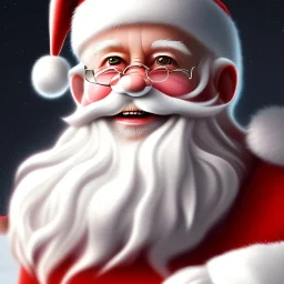 Santa Clause, portrait, detailed, 8k resolution, warm light