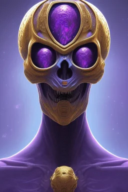 purple African alien, cracks in the head, evil, Asian eyes, weapons, blood, 8k, finely detailed, photo realistic, Boris Vallejo style turquoise skull head gold dragon space alien rain skeleton silver helmet golden space suit space ships