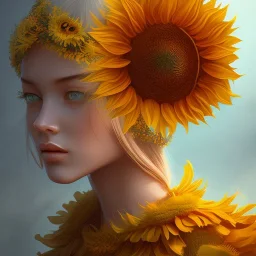 fantasy sunflower queen