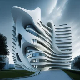 Edificio de apartamento Zaha Hadid arquitectura