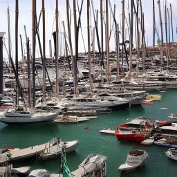 genoa harbour lanterna tintoretto style