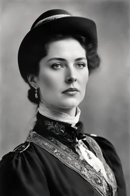 Scarlett "Silver Spurs" Morgan, a name that echoed through the annals of the Wild West, was a woman of extraordinary grace and unyielding determination. Born in the year 1845, her life threaded through the vast expanses of the American frontier, leaving behind a trail of legends and untamed stories that would forever be etched in the hearts of those who dared to dream. From the moment Scarlett set foot on the rugged soil of Texas, it was clear that she was destined for a life that defied convent