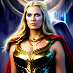 ultra detailed fullbody Portrait in oil on canvas of beautiful busty Angela sister of thor ,wearing Asgardian armor,extremely detailed digital painting, intrincate, intense stare, extremely detailed face,crystal clear Big Glowing eyes, mystical colors ,perfectly centered image, perfect composition, rim light, beautiful lighting, 8k, stunning scene, raytracing, anatomically correct, in the style of robert e howard and Ken Kelley and Ohrai Noriyoshi and Simon Bisley and tomzj1