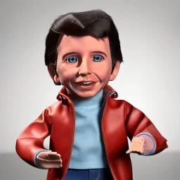 Fonzie toy doll 1977 realistic full body