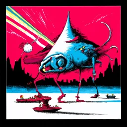 Fantastical, Zero Sorrow, One Slip Momentary Lapse of Reason, Pink Floyd motifs, poster art, by Gerald Scarfe and Jim Woodring, surreal, mind-bending color digital illustration; dark shines spectrum, complex contrast, dynamic, profound