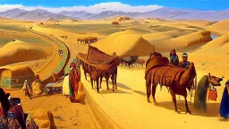 ancient silk road trade route