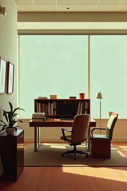 an office open space by edward hooper
