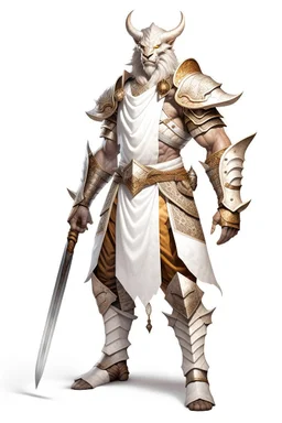 Full Body, Male Dragonborn, monk, Armour as Holy Knight, boxer pose, White outfit colour theme