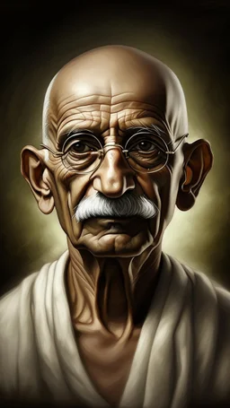 Portrait Gandhi