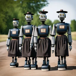 Old order Amish robots