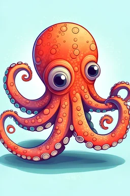 Cheerful Octopus