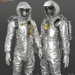 Hazmat protection suit