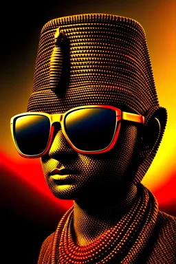 Pictures of pharaohs with sun glasses