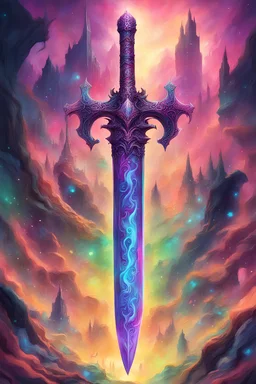 acid trip fantasy weapon sword