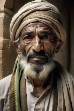 Muslim man in 1200 years ago