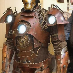 Steampunk Ironman Armor