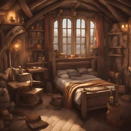 dwarven bedroom
