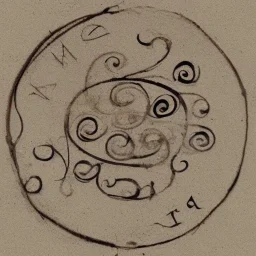zeno logo, by Leonardo Da Vinci, 4k