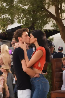 tom holland kissing kylie jenner