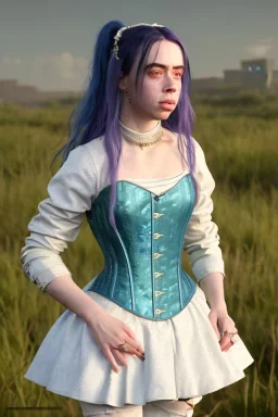 Billie Eilish, corset