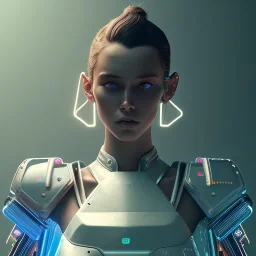 A cyberpunk soldier Armor car wearing girl,cyberpunk 2077, ultra realistic,shiny, smooth, studio quality, octane render, Surrealism, Triadic colour scheme,glow-stick, ambient lighting,nightclub lighting, polaroid, 100mm