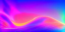 Vector technology abstract background with dynamic amorphous vector flowing gradient particle water curve waves and modern red, yellow, orange lines. Retro futurism geometric, cyberpunk.