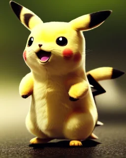 Pikachu, highly detailed, hyper-detailed, beautifully color-coded, insane details, intricate details, beautifully color graded, Cinematic, Color Grading, Editorial Photography, Depth of Field, DOF, Tilt Blur, White Balance, 32k, Super-Resolution, Megapixel, ProPhoto RGB, VR, Half rear Lighting, Backlight, non photorealistic rendering