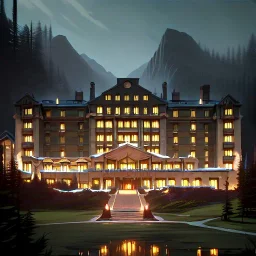 Overlook Hotel, realistic