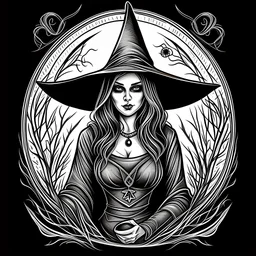 witch dark gothic art