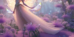 crystal subtle flower in a galactic ambiance beautiful fairy, transparent, delicate colors, in the foreground, full of details, smooth，soft light atmosphere, light effect，vaporwave colorful, concept art, smooth, extremely sharp detail, finely tuned detail, ultra high definition, 8 k, unreal engine 5, ultra sharp focus