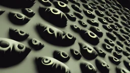 اعين مخيفه تخرج من الظلام