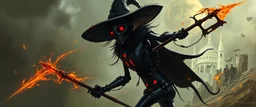 Black Robot witch