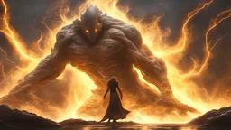 life elemental, spark of life. fantasy, epic, powerful, stunning, highly detailed, gorgeous, sharp focus, radiant light, cinematic, concept art.