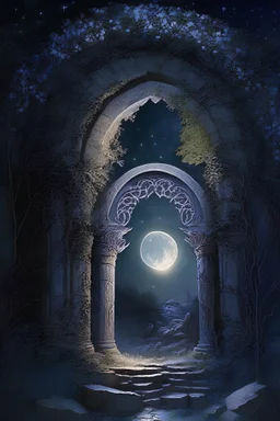 After what felt like an eternity of exploration, Lily stumbled upon a hidden clearing bathed in moonlight. In the center stood an ancient stone archway, its weathered surface adorned with intricate carvings. The archway seemed to beckon her forward, promising a gateway to the extraordinary.