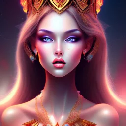 Beautiful women goddess full image