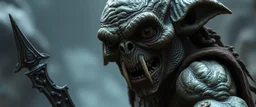 what sauron actually looks like as a uruk hai gremlin