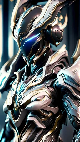 An incredible ultra advanced warframe with plenty of sophisticated gadgets with the whole and full body full armor with ultra sophisticated machine compagnon ultra high resolution and details with maximum ratings and frames possible and by the most advanced camera lenses