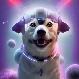 Alien Abduction of a dog