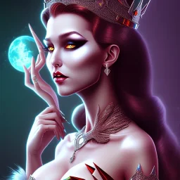 Sexy evil queen full image