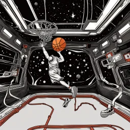 Basketball in Zero Gravity