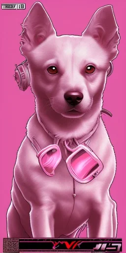 No barking from the dog, no smoke. Pink. Street. Ghetto. Peaceful