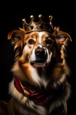 A dog king